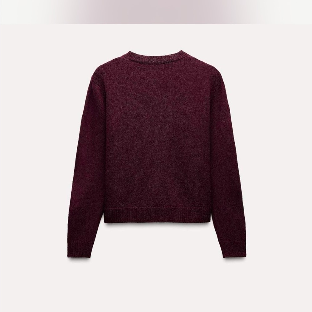 Burgundy Sweater